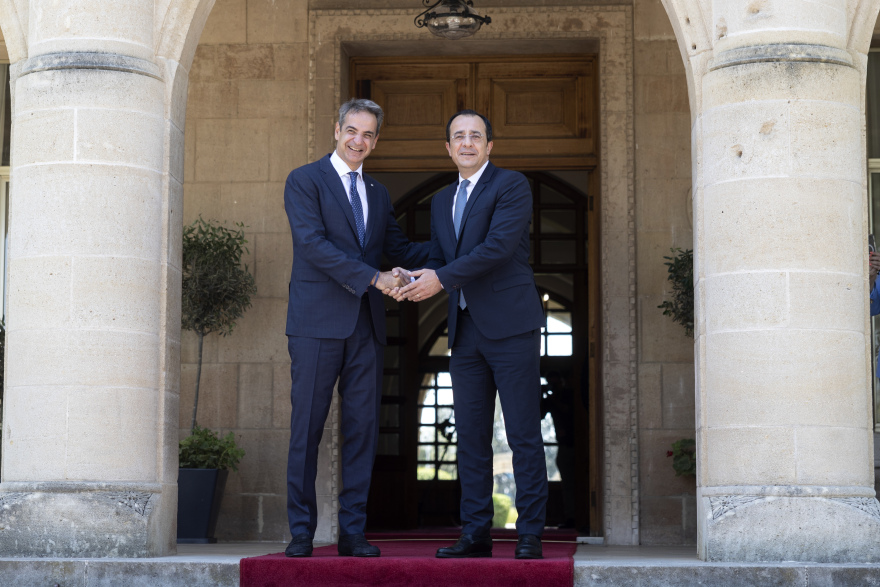 Μητσοτάκης από Κύπρο: Δεν είναι ανεκτή η παρουσία κατοχικού στρατού σε χώρα-μέλος της ΕΕ