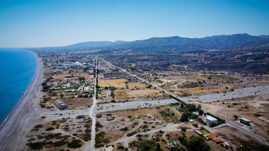 Φωτιά στη Ρόδο: Drone δείχνει την καταστροφή στο νησί μετά την πυρκαγιά - Δείτε φωτογραφίες