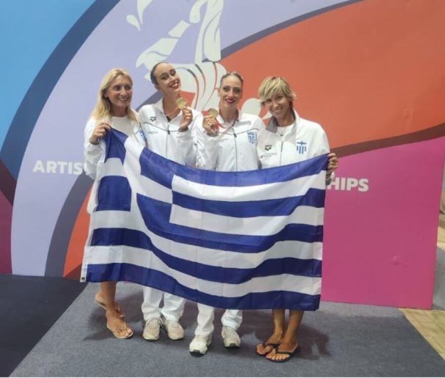 Καλλιτεχνική κολύμβηση: Στην κορυφή της Ευρώπης Καραπαναγιώτου - Κρομμυδάκη στο Ελεύθερο Ντουέτο