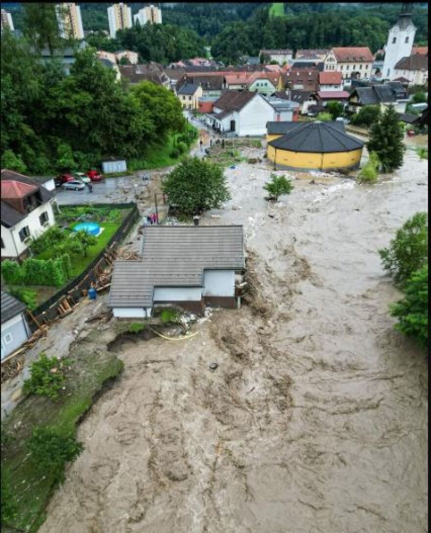 Πλημμύρες στη Σλοβενία: Η «χειρότερη φυσική καταστροφή» των τελευταίων 30 ετών - Βίντεο