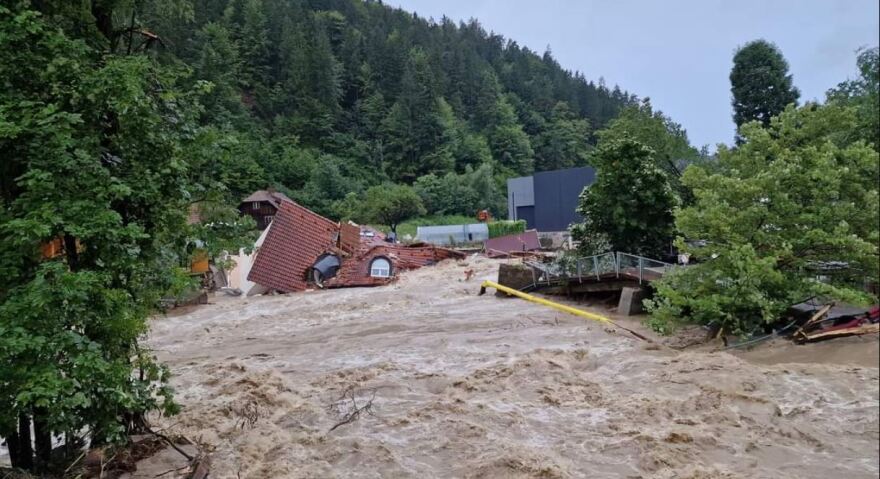 Πλημμύρες στη Σλοβενία: Η «χειρότερη φυσική καταστροφή» των τελευταίων 30 ετών - Βίντεο