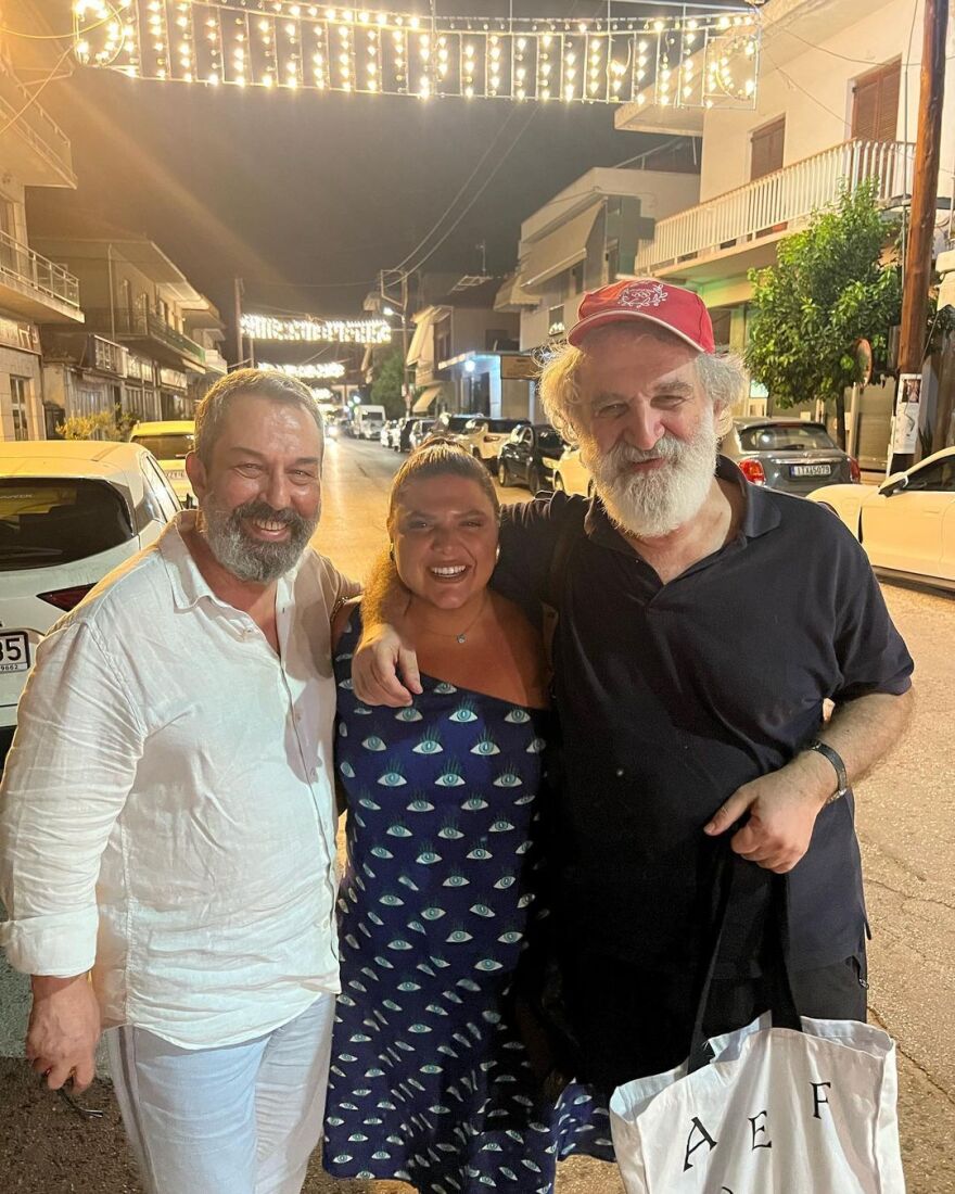 Μπάρκα για Χατζηπαναγιώτη: «Σε αγαπώ, σε ευχαριστώ για όσα μου διδάσκεις πάνω και κάτω απ' τη σκηνή»