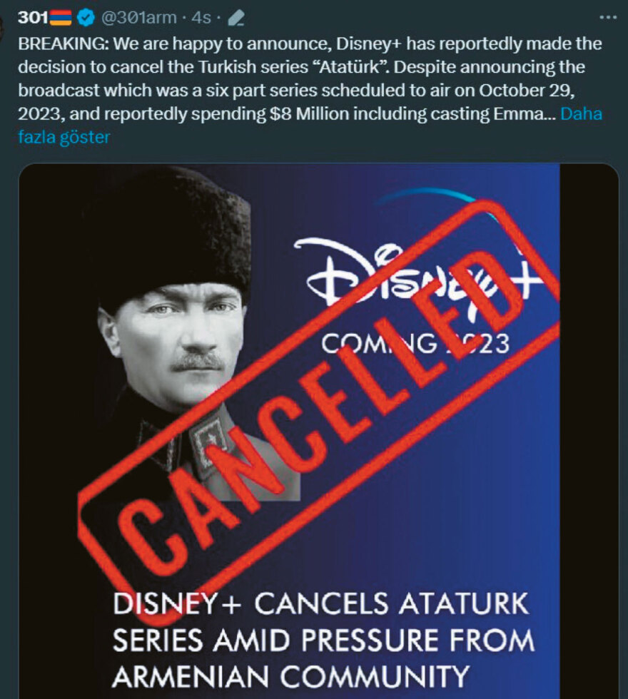 Οι Αρμένιοι νίκησαν τον Ατατούρκ στο Χόλιγουντ