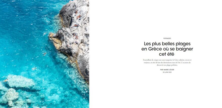 Τουρισμός - Vogue: «Κορυφαίος προορισμός του καλοκαιριού η Ελλάδα»