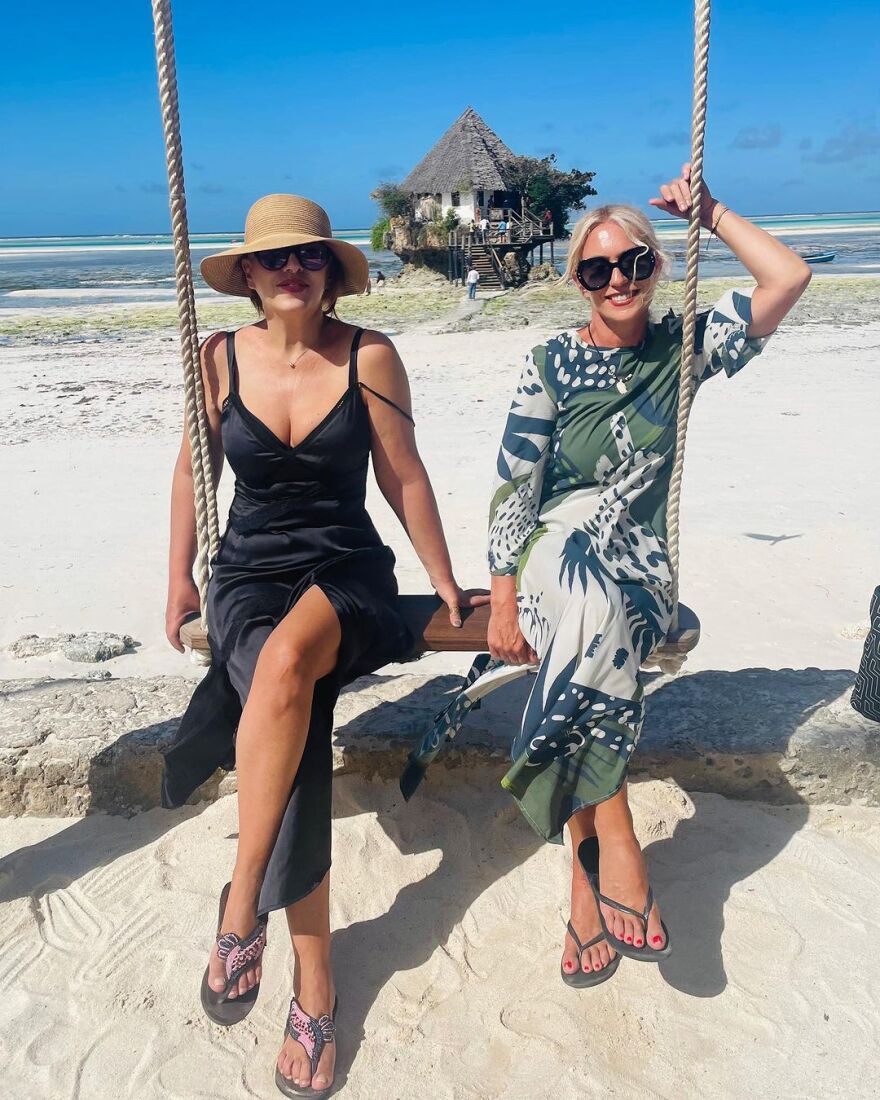 Ελένη Ράντου-Μαρία Μπακοδήμου: Μαζί στην Αφρική - Δείτε φωτογραφίες