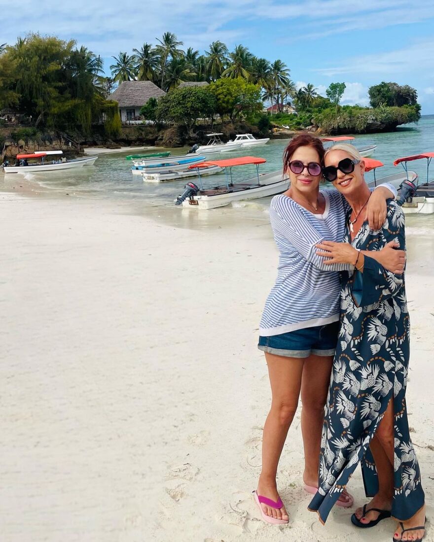 Ελένη Ράντου-Μαρία Μπακοδήμου: Μαζί στην Αφρική - Δείτε φωτογραφίες