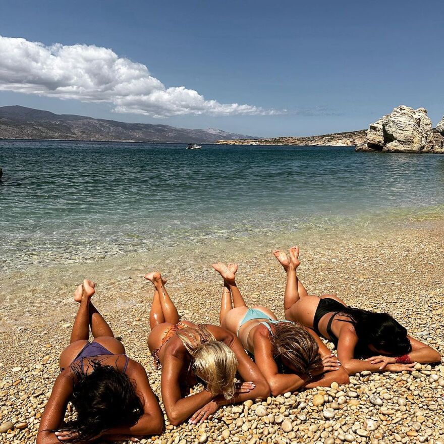 Ευρυδίκη Παπαδοπούλου: Τα φιλιά με τον νέο της σύντροφο στα Κουφονήσια - Δείτε φωτογραφία