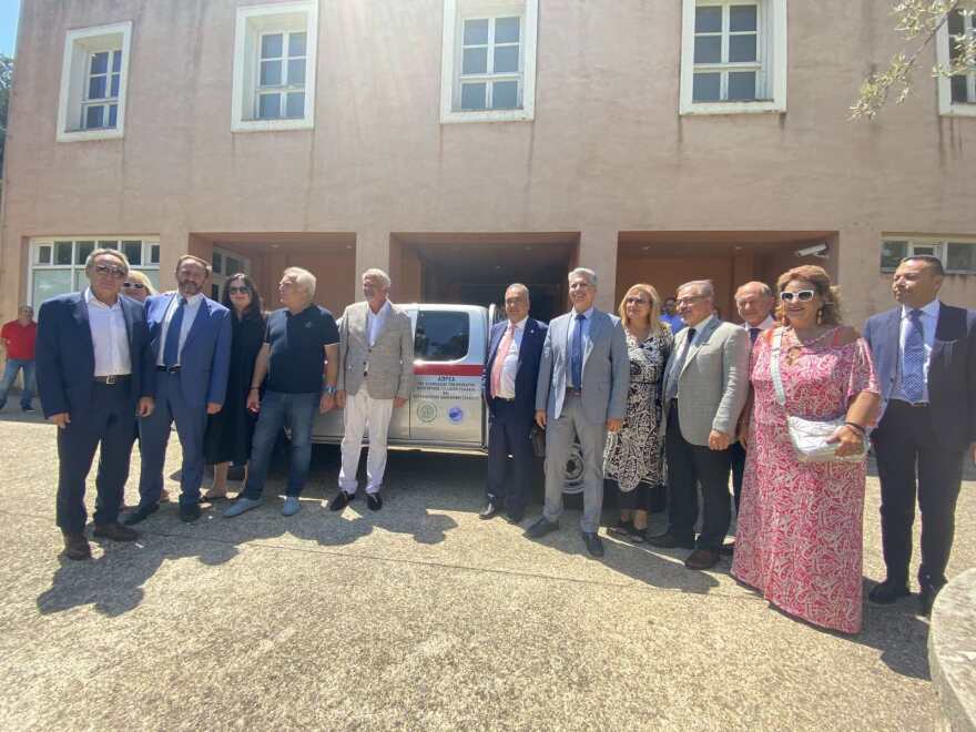 Δωρεά πυροσβεστικού οχήματος από Έλληνες και Κύπριους δικηγόρους για την προστασία της αρχαίας Ολυμπίας