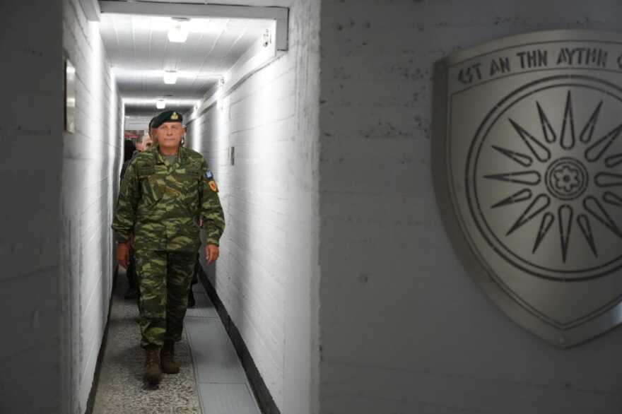 Λάρισα: Εγκαινιάστηκε το υπόγειο Επιχειρησιακό Στρατηγείο της 1ης Στρατιάς και το Εθνικό Κέντρο Αεροπορικών Επιχειρήσεων