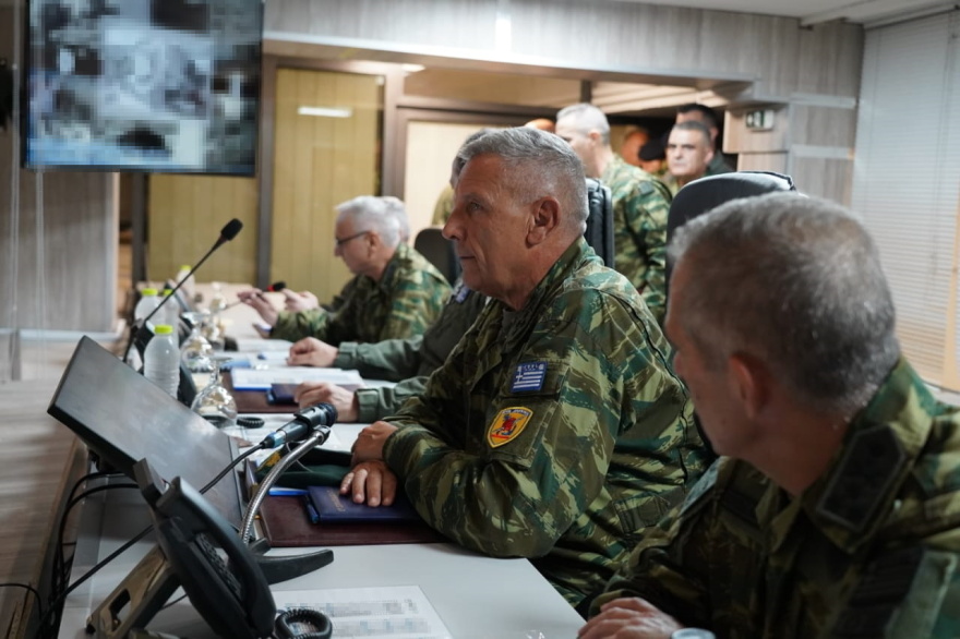 Λάρισα: Εγκαινιάστηκε το υπόγειο Επιχειρησιακό Στρατηγείο της 1ης Στρατιάς και το Εθνικό Κέντρο Αεροπορικών Επιχειρήσεων