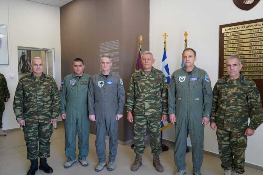 Λάρισα: Εγκαινιάστηκε το υπόγειο Επιχειρησιακό Στρατηγείο της 1ης Στρατιάς και το Εθνικό Κέντρο Αεροπορικών Επιχειρήσεων