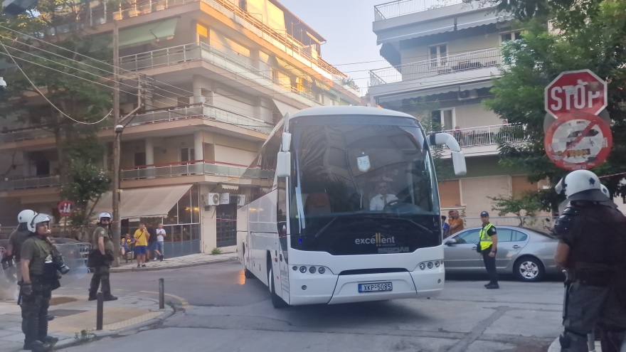Θεσσαλονίκη: Δρακόντεια μέτρα ασφαλείας για το Άρης - Ντιναμό Κιέβου, δείτε βίντεο και φωτογραφίες