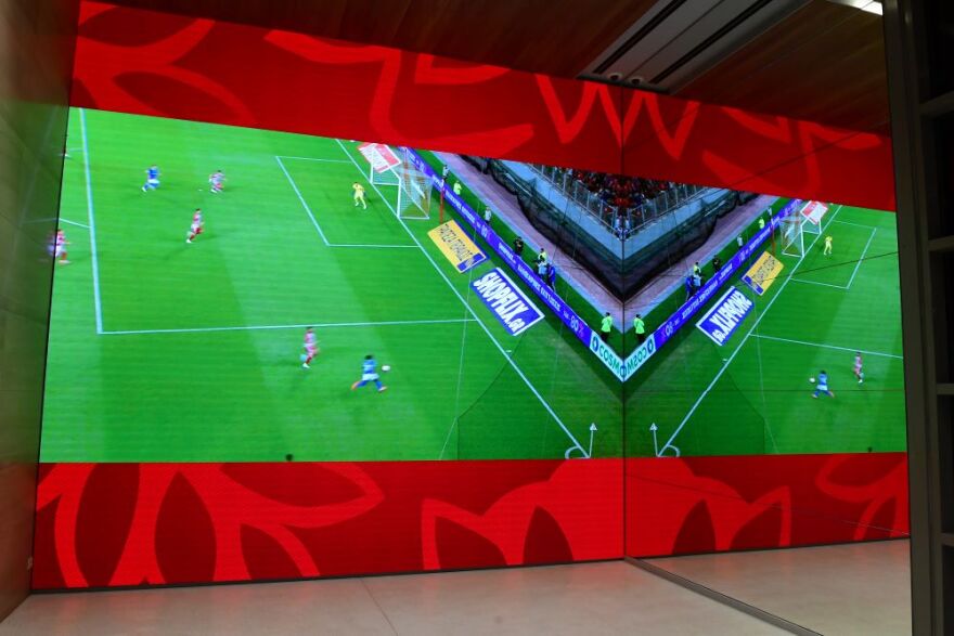 Ολυμπιακός: Εντυπωσιακές εικόνες από το «ανανεωμένο» Καραϊσκάκη