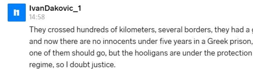 Νέα Φιλαδέλφεια: «Ντροπή της Κροατίας οι Bad Blue Boys, κρατήστε τους σε μια ελληνική φυλακή» γράφουν συμπατριώτες τους στα social media
