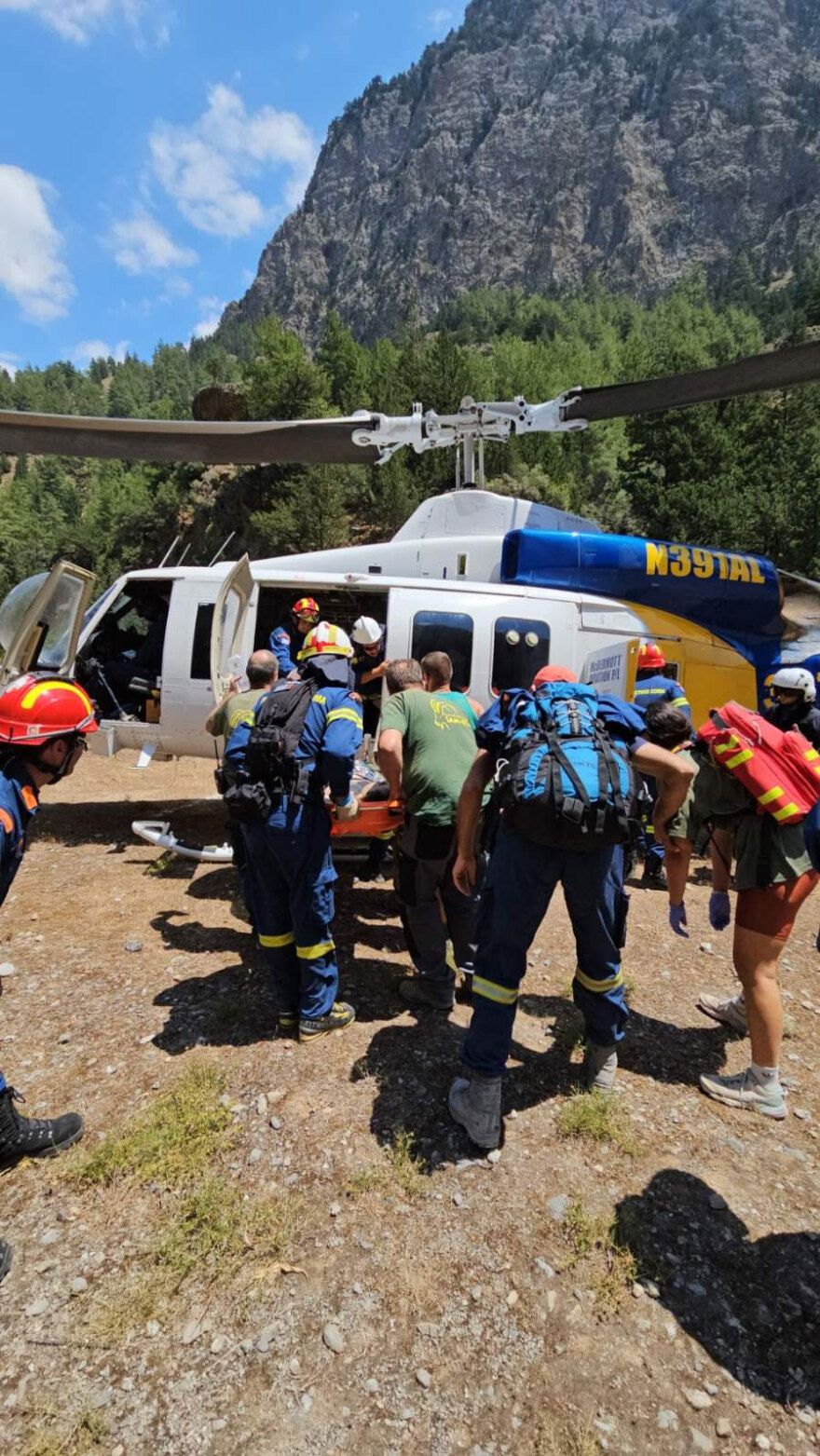 Σεισμός στην Κρήτη: Στη ΜΕΘ ο 45χρονος Ισπανός που ακρωτηριάστηκε στο Φαράγγι της Σαμαριάς - Δίνει μάχη για τη ζωή του