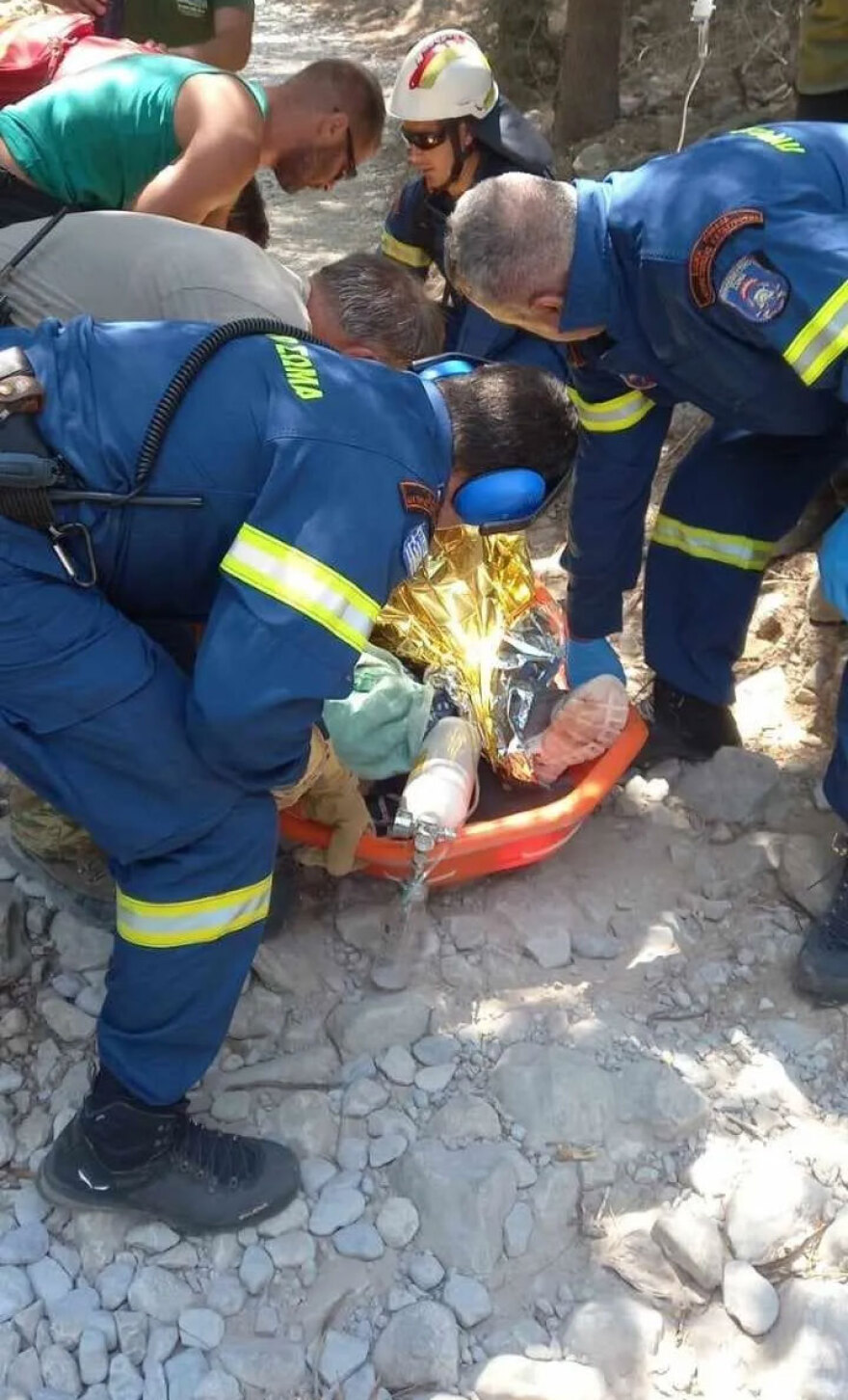 Σεισμός στην Κρήτη: Στη ΜΕΘ ο 45χρονος Ισπανός που ακρωτηριάστηκε στο Φαράγγι της Σαμαριάς - Δίνει μάχη για τη ζωή του