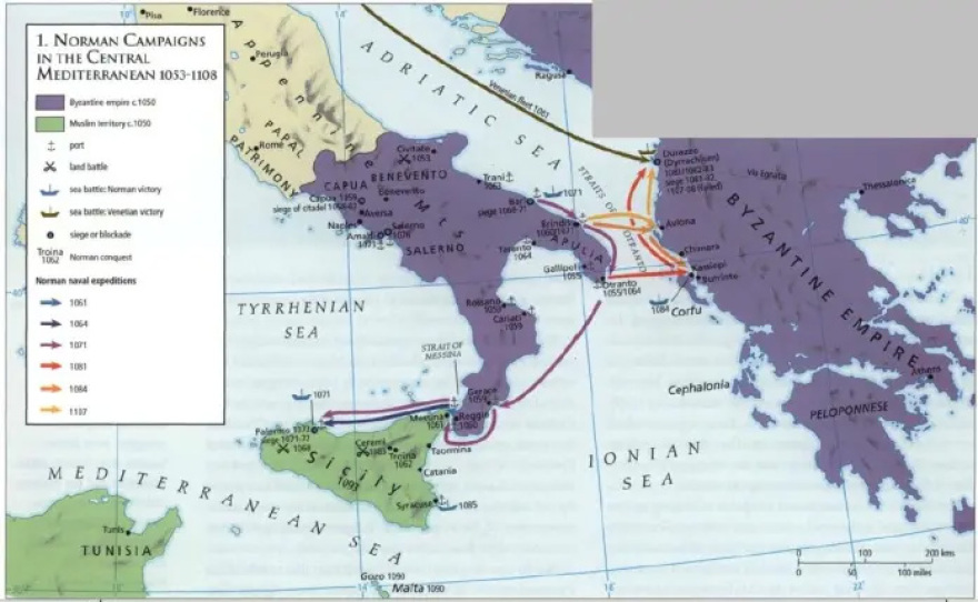 Τα βυζαντινά Επτάνησα, το Ναυτικό Θέμα Κεφαλληνίας και οι νορμανδικές επιδρομές στη Δυτική Ελλάδα 