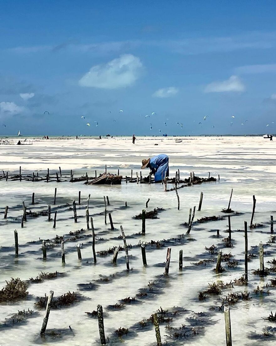 Μαρία Μπακοδήμου: Οι νέες φωτογραφίες από το ταξίδι της στη Ζανζιβάρη