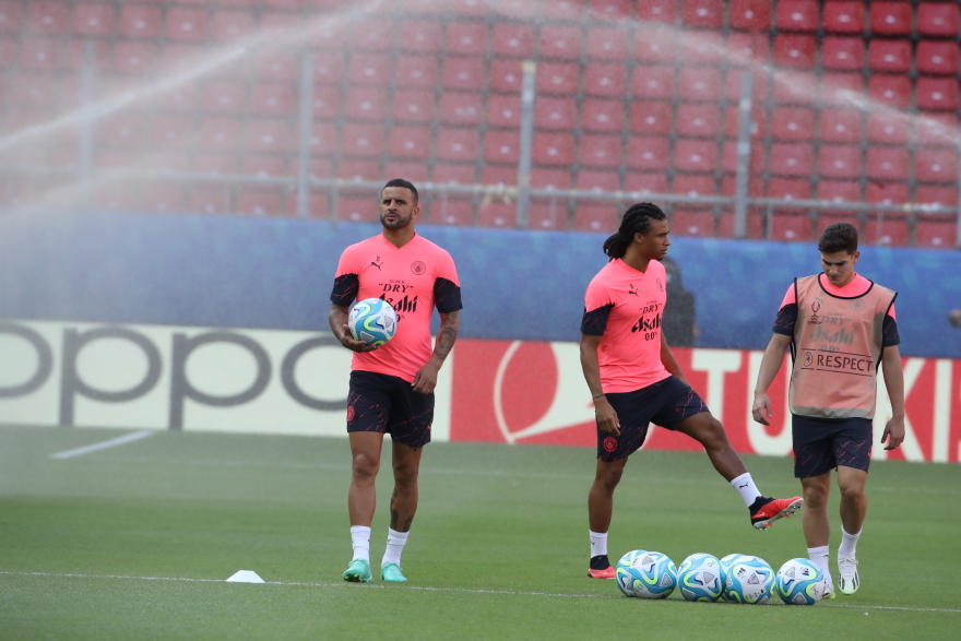 UEFA Super Cup 2023: Η προπόνηση της Μάντσεστερ Σίτι στο «Καραϊσκάκη» - Δείτε φωτογραφίες 