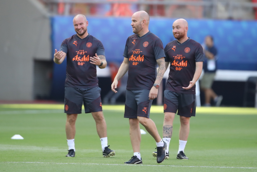 UEFA Super Cup 2023: Η προπόνηση της Μάντσεστερ Σίτι στο «Καραϊσκάκη» - Δείτε φωτογραφίες 