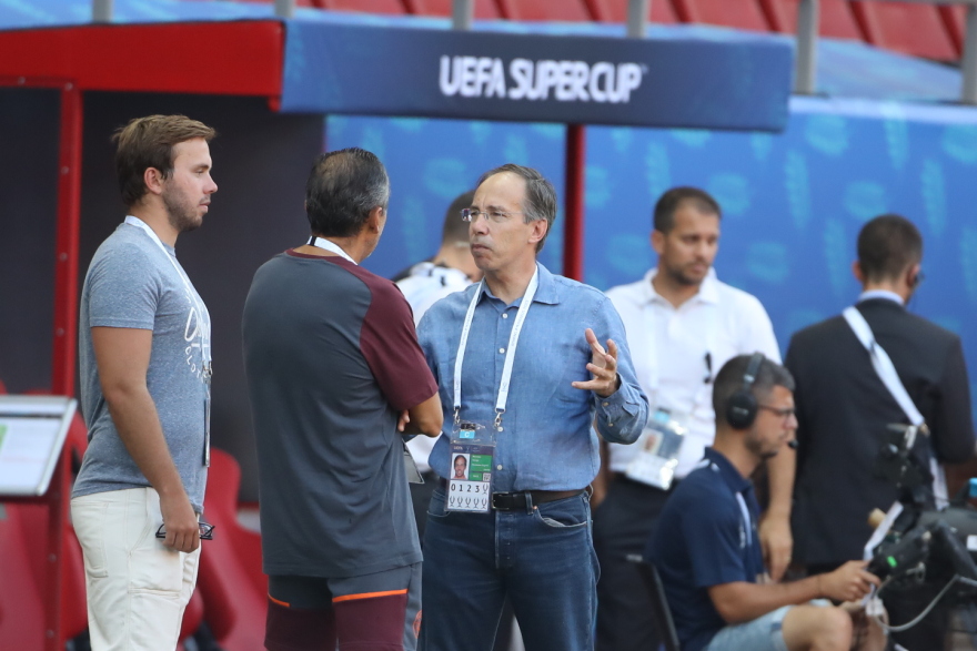 UEFA Super Cup 2023: Η προπόνηση της Μάντσεστερ Σίτι στο «Καραϊσκάκη» - Δείτε φωτογραφίες 