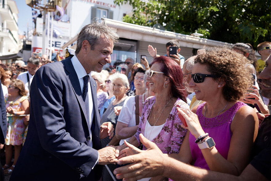 Κυριάκος Μητσοτάκης από Τήνο: Έχουμε κάθε λόγο να είμαστε αισιόδοξοι για το μέλλον
