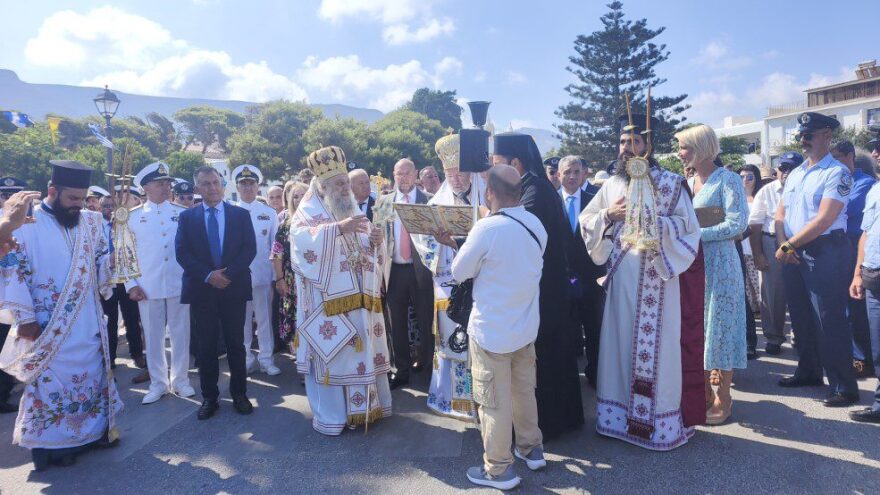 Δεκαπενταύγουστος: Με λαμπρότητα ο εορτασμός στην Παναγία την Εκατονταπυλιανή της Πάρου - Βίντεο και φωτογραφίες