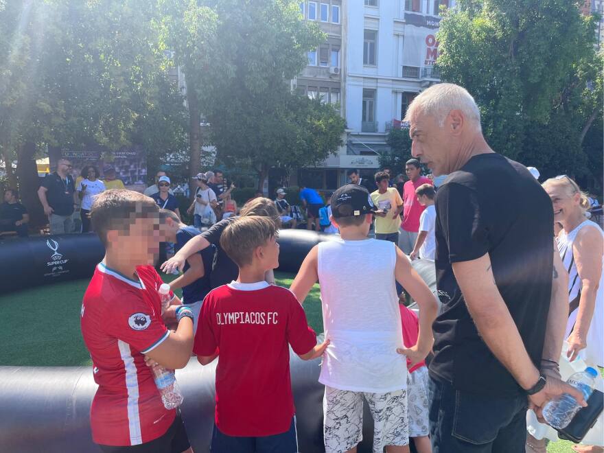 UEFA Super Cup 2023: Γιορτή στον Πειραιά πριν τον τελικό - Δείτε φωτογραφίες 