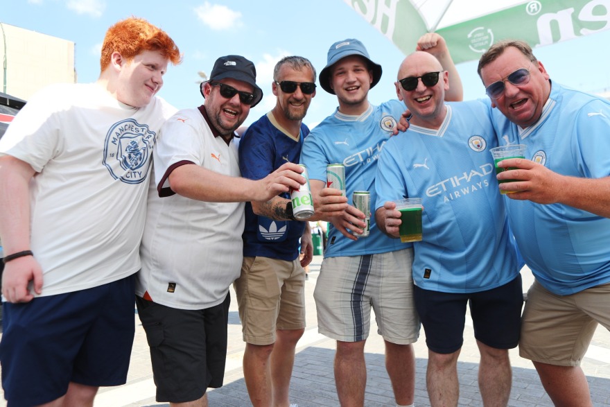 UEFA Super Cup 2023: Γιορτή στον Πειραιά πριν τον τελικό - Δείτε φωτογραφίες 