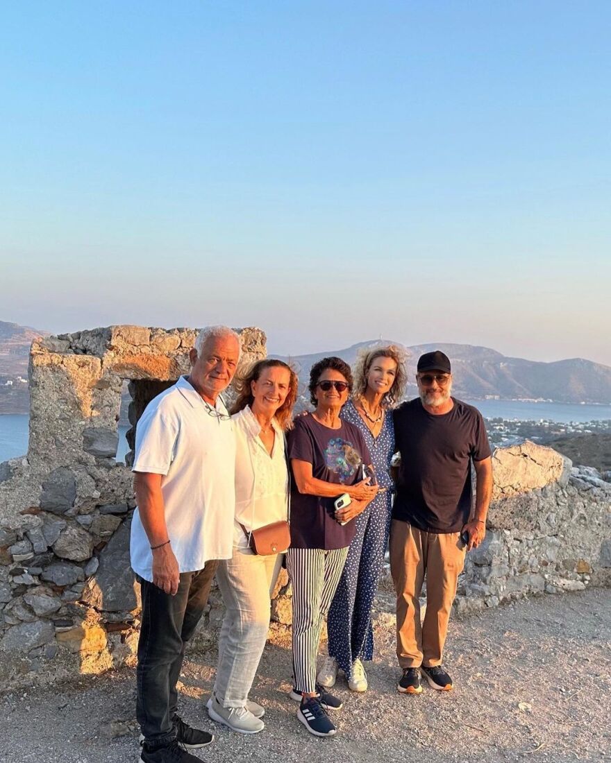 Λέρος: Ενθουσιασμένη η Άλκηστις Πρωτοψάλτη με το νησί