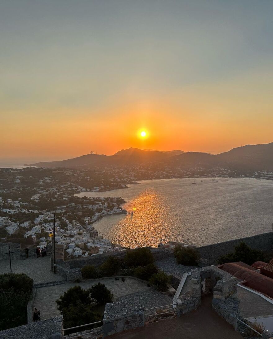 Λέρος: Ενθουσιασμένη η Άλκηστις Πρωτοψάλτη με το νησί