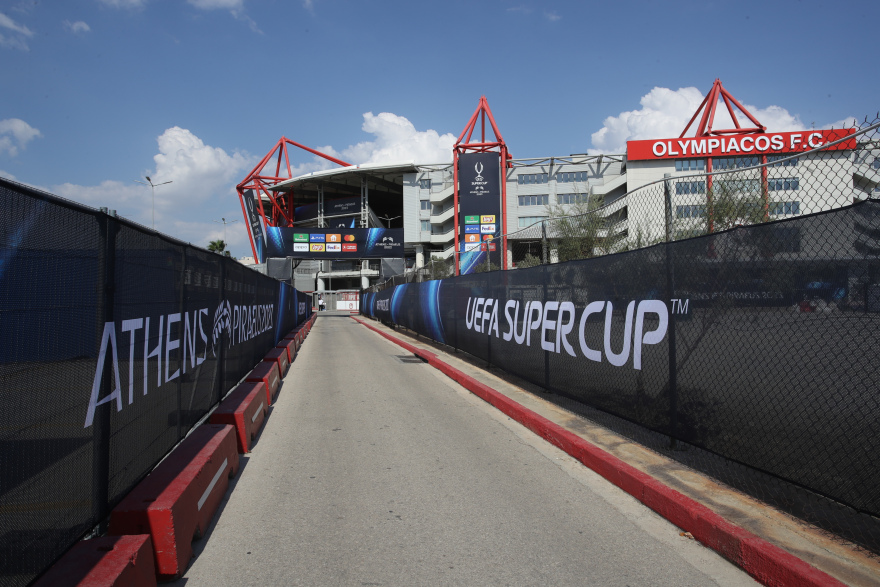 UEFA Super Cup 2023: Το ανανεωμένο «Γ. Καραϊσκάκης» ανοίγει τις πύλες του για τον ευρωπαϊκό τελικό 