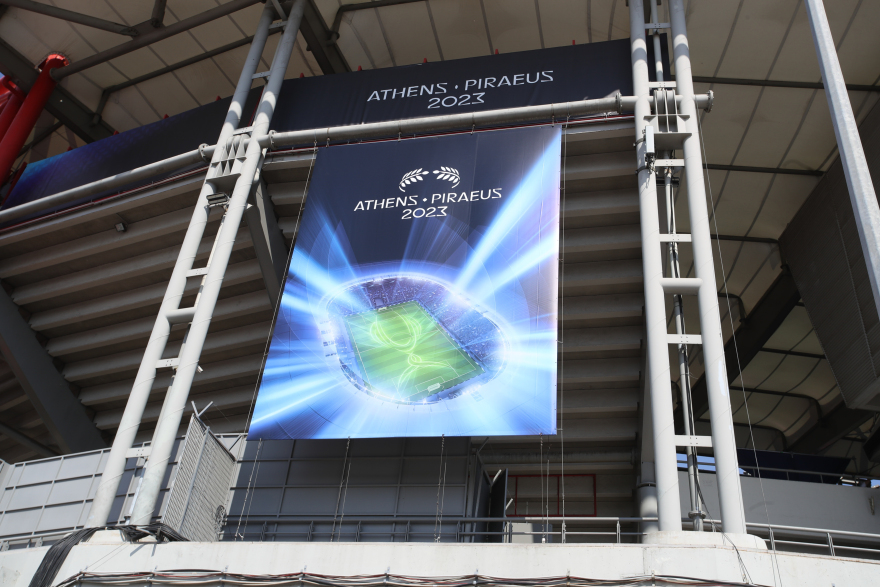 UEFA Super Cup 2023: Το ανανεωμένο «Γ. Καραϊσκάκης» ανοίγει τις πύλες του για τον ευρωπαϊκό τελικό 