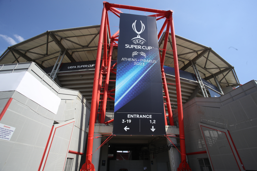 UEFA Super Cup 2023: Το ανανεωμένο «Γ. Καραϊσκάκης» ανοίγει τις πύλες του για τον ευρωπαϊκό τελικό 