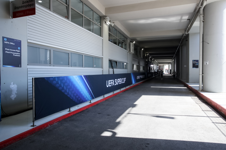 UEFA Super Cup 2023: Το ανανεωμένο «Γ. Καραϊσκάκης» ανοίγει τις πύλες του για τον ευρωπαϊκό τελικό 