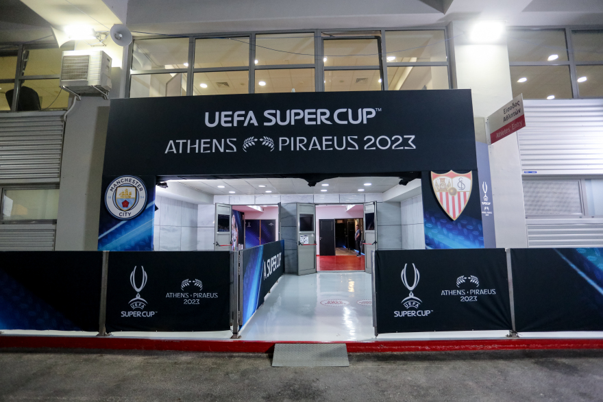 UEFA Super Cup 2023: Το ανανεωμένο «Γ. Καραϊσκάκης» ανοίγει τις πύλες του για τον ευρωπαϊκό τελικό 