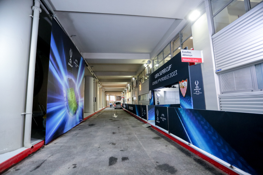 UEFA Super Cup 2023: Το ανανεωμένο «Γ. Καραϊσκάκης» ανοίγει τις πύλες του για τον ευρωπαϊκό τελικό 
