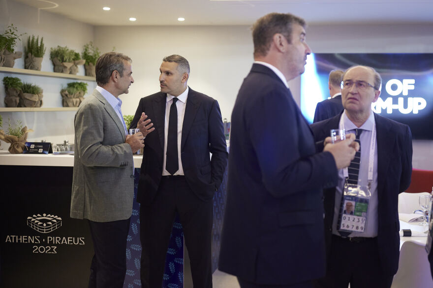 UEFA Super Cup: Στο «Γ. Καραϊσκάκης» μαζί με τον πρόεδρο της UEFA ο Κυριάκος Μητσοτάκης για το Μάντσεστερ Σίτι - Σεβίλλη