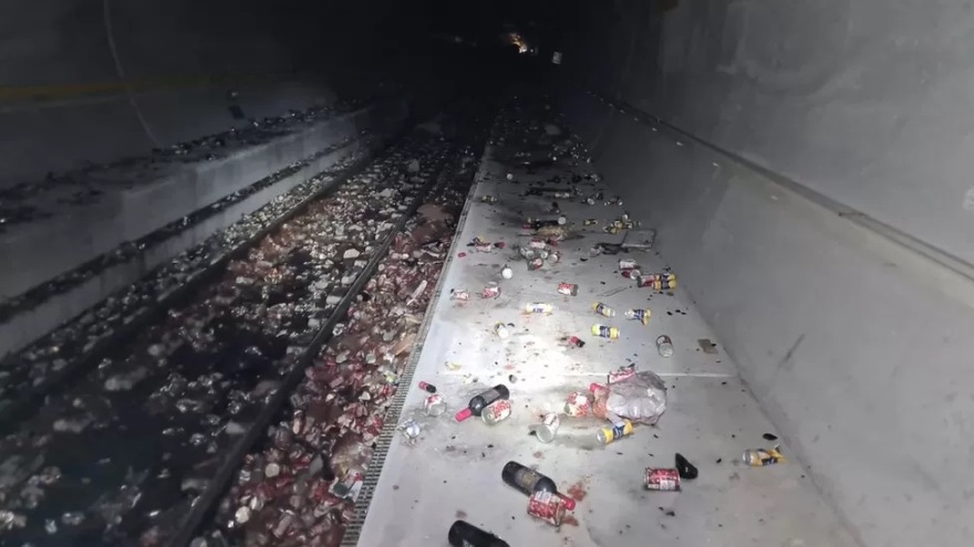 Ελβετία: Κλειστή για μήνες θα μείνει η σιδηροδρομική σήραγγα Γκοτάρ λόγω ατυχήματος