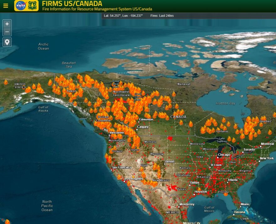 Καναδάς: Εκκενώνεται πόλη 20.000 ανθρώπων λόγω δασικών πυρκαγιών