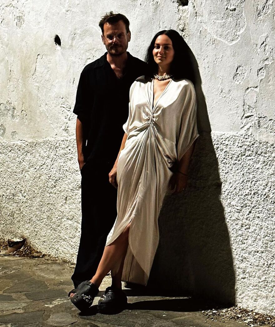 Ζενεβιέβ Μαζαρί – Βασίλης Καρύδης: Γιόρτασαν 8 χρόνια γάμου 