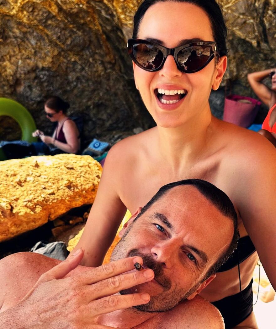 Ζενεβιέβ Μαζαρί – Βασίλης Καρύδης: Γιόρτασαν 8 χρόνια γάμου 