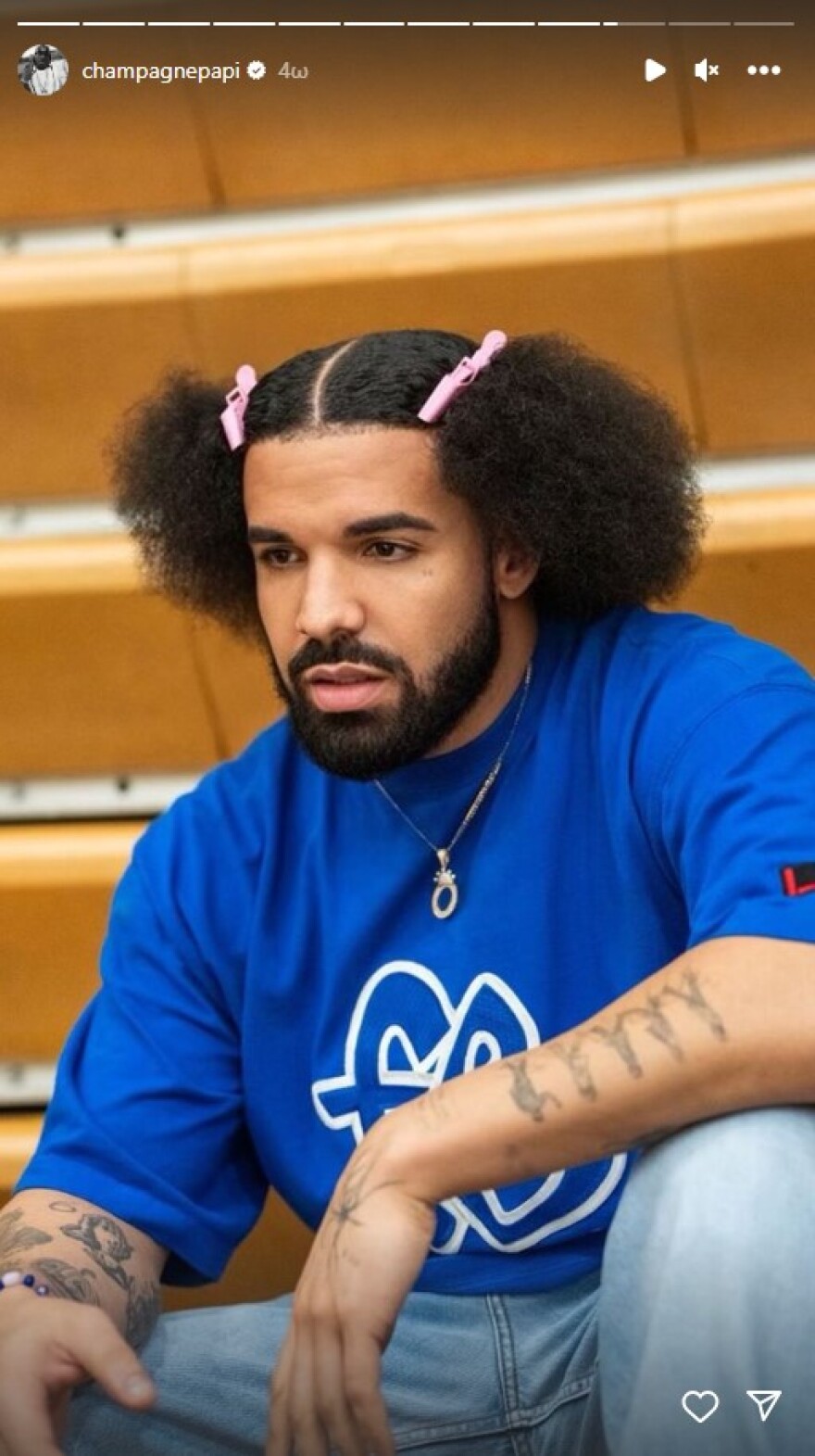 Drake: Με νέο look ο διάσημος ράπερ στην τελευταία του ανάρτηση