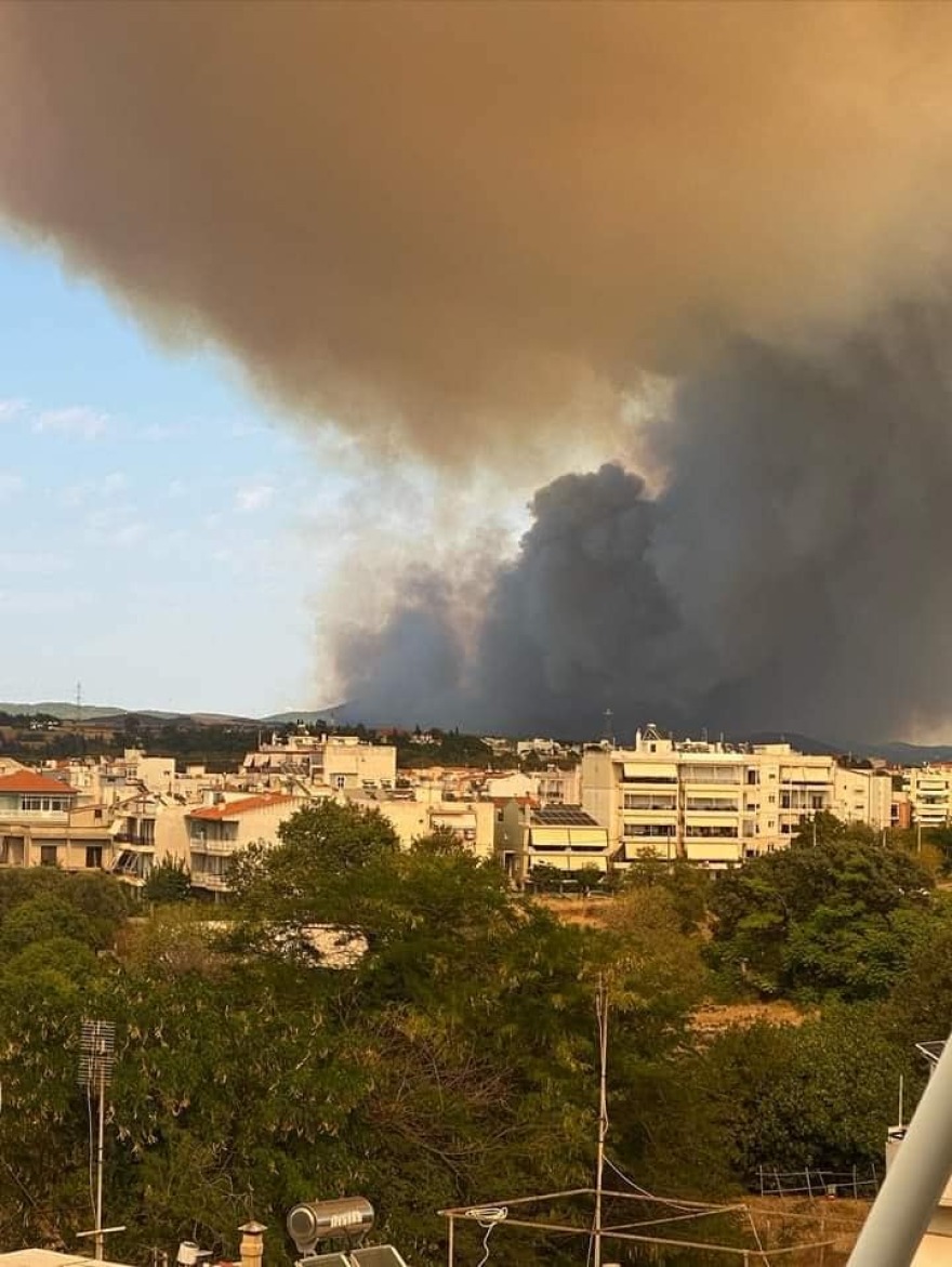 Φωτιά στην Αλεξανδρούπολη: Ανεξέλεγκτο το μέτωπο - Ενισχύθηκαν ξανά οι άνεμοι