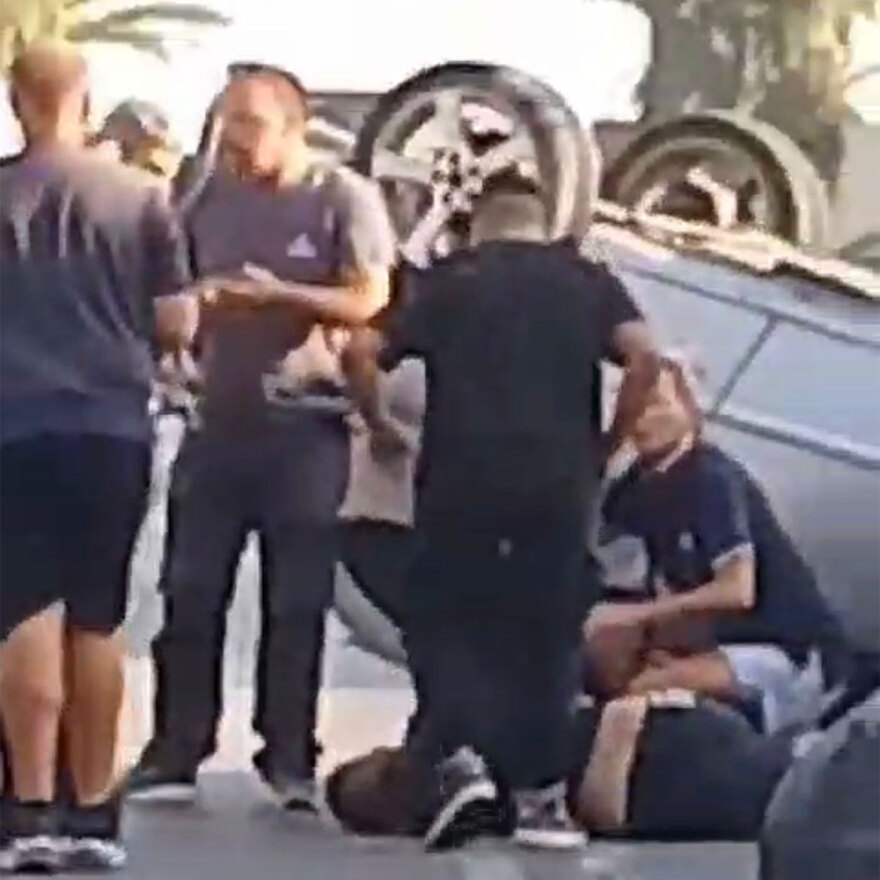 Σαντορίνη: Σοβαρό τροχαίο, τραυματίστηκε οδηγός μηχανής - Δείτε βίντεο και φωτογραφίες