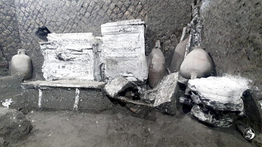 Πομπηία: Όμοιο με τα σημερινά δωμάτιο που ήρθε στο «φως» από το 79 μ.Χ. - Δείτε εντυπωσιακές φωτογραφίες