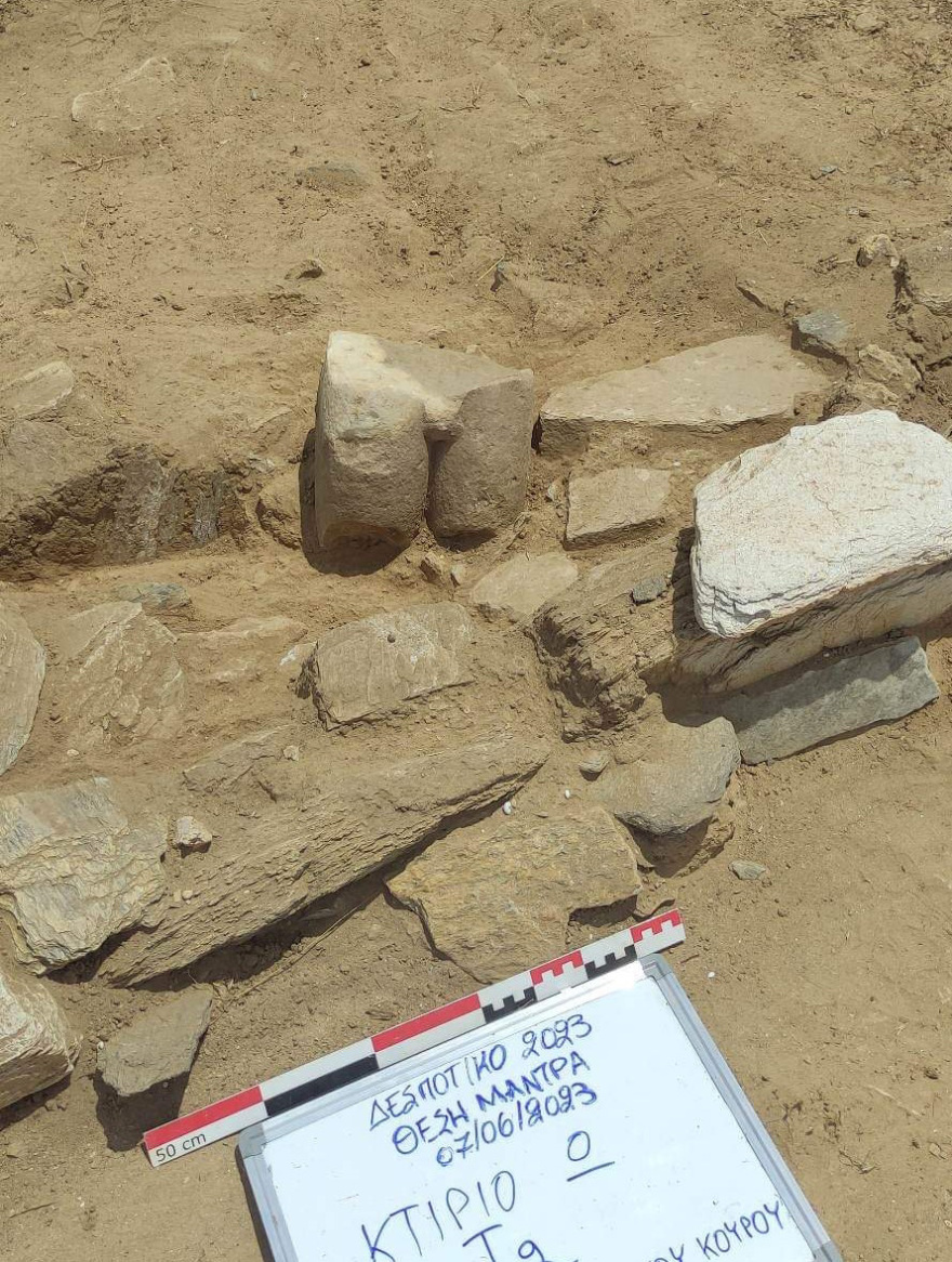 Ανασκαφές Δεσποτικού - Άγαλμα που παραπέμπει στο παιδί του Κριτίου και νέο κτήριο τεσσάρων δωματίων ανάμεσα στα φετινά ευρήματα