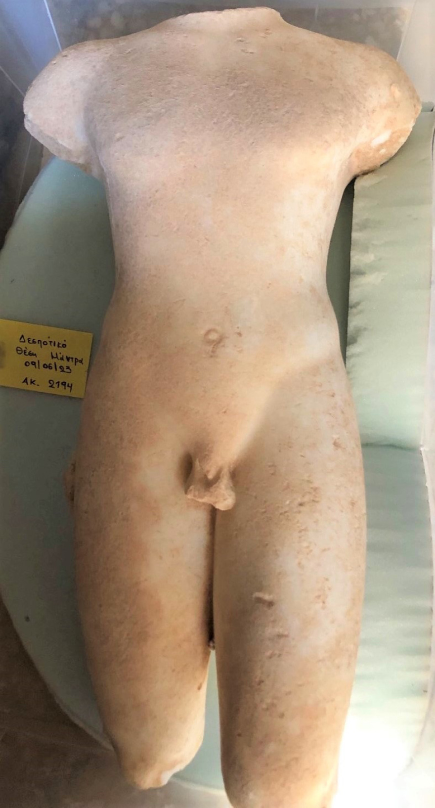 Ανασκαφές Δεσποτικού - Άγαλμα που παραπέμπει στο παιδί του Κριτίου και νέο κτήριο τεσσάρων δωματίων ανάμεσα στα φετινά ευρήματα