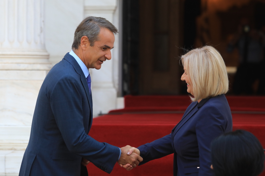 Μητσοτάκης: Σε συνάντηση με την πρόεδρο της Βοσνίας - Το βράδυ παρουσία Ζελένσκι το βαλκανικό δείπνο 