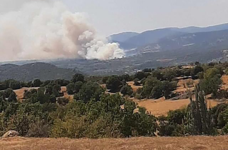 Φωτιά στην Καβάλα: Επτά περιοχές εκκενώθηκαν - Νοσηλεύονται δύο πυροσβέστες με εγκαύματα
